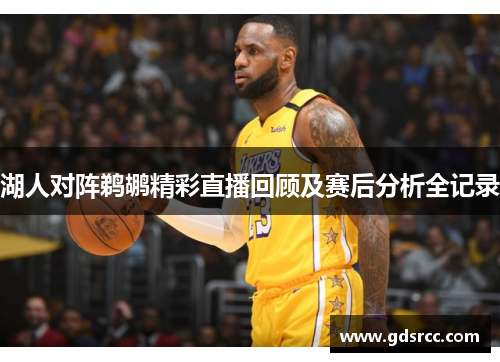 湖人对阵鹈鹕精彩直播回顾及赛后分析全记录